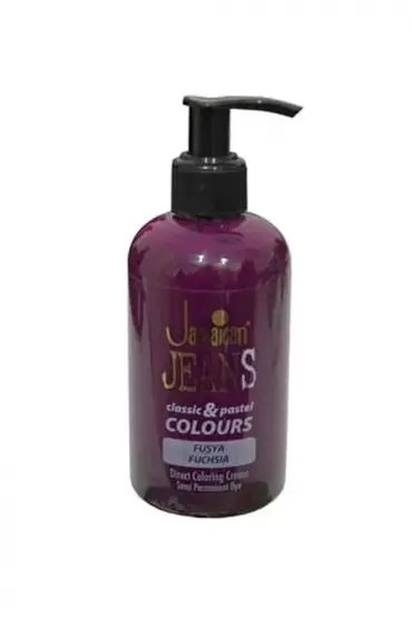 Jamaican Jeans Color Su Bazlı Saç Boyası 250 ml Fuşya x 2 Adet