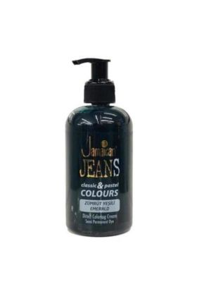 Jamaican Jeans Color Su Bazlı Saç Boyası 250 ml Zümrüt Yeşili  x 2 Adet