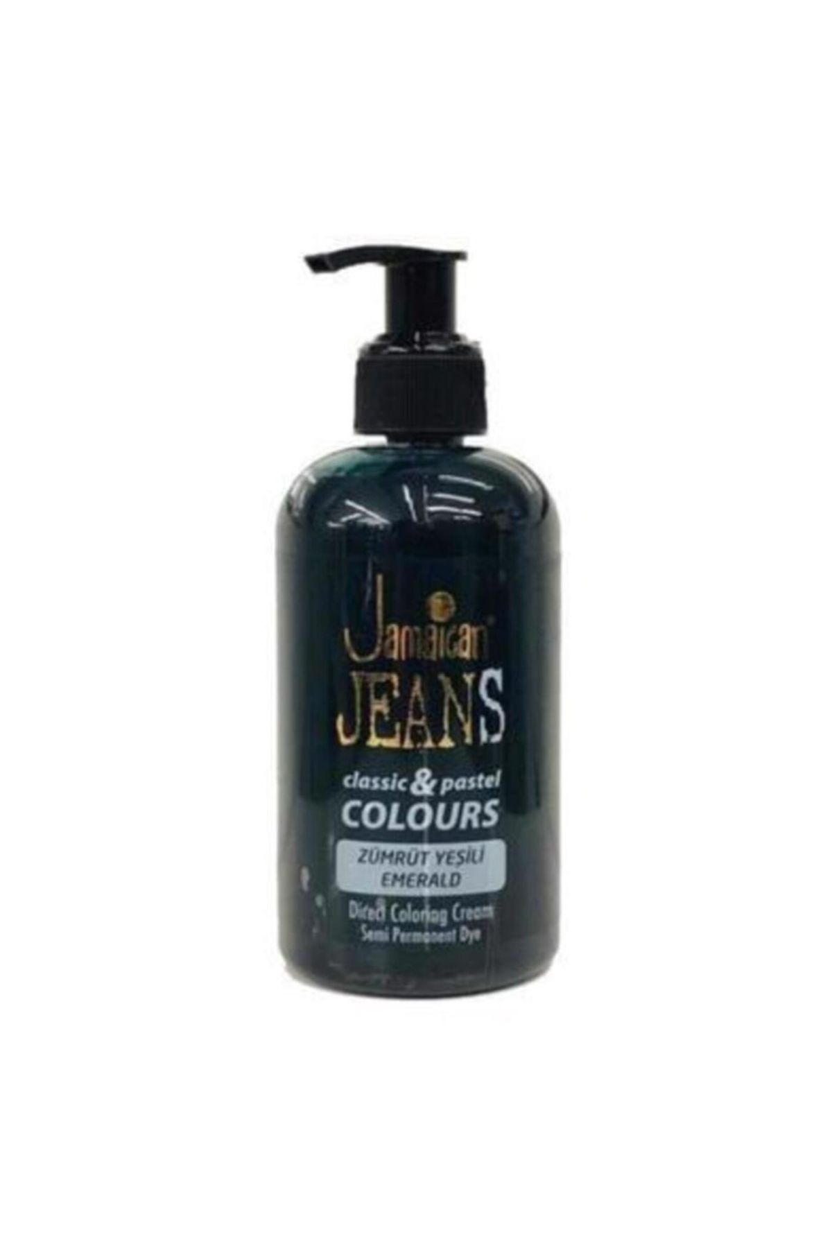 Jamaican Jeans Color Su Bazlı Saç Boyası 250 ml Zümrüt Yeşili x 4 Adet