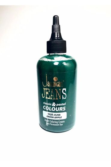 Jamaican Jeans Color Su Bazlı Saç Boyası 250 ml Yeşil Elma x 6 Adet