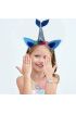 Deniz Kızı Tacı - Deniz Kızı Prenses Tacı Mavi Renk 21x29 cm  