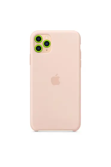  İphone 11 Pro Neon Fosforlu Kamera Lens - Ürün Rengi : Beyaz