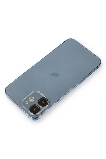  İphone 12 Mini Metal Kamera Lens Koruma Cam - Ürün Rengi : Kırmızı