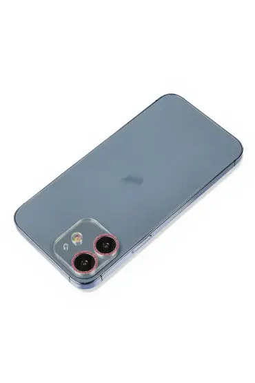  İphone 12 Mini Shine Kamera Lens Koruma Cam - Ürün Rengi : Gümüş