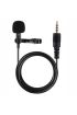  3.5mm Jak 1.5 Metre Kulaklık Bağlayıcılı Mikrofon - Ürün Rengi : Siyah