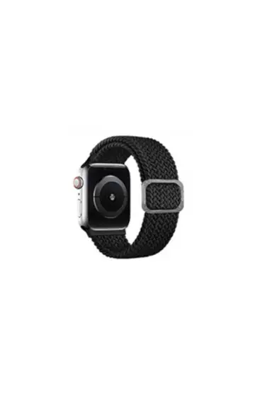  Apple Watch 38mm Star Kordon - Ürün Rengi : Gri-Siyah