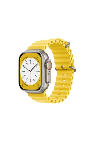  Apple Watch 44mm Ocean Kordon - Ürün Rengi : Sarı