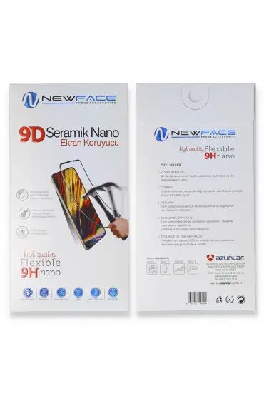  İphone 12 Mini Seramik Nano Ekran Koruyucu - Ürün Rengi : Siyah
