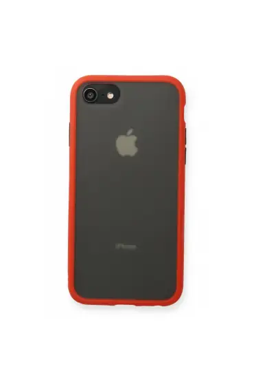  İphone 7 Kılıf Montreal Silikon Kapak - Ürün Rengi : Kırmızı
