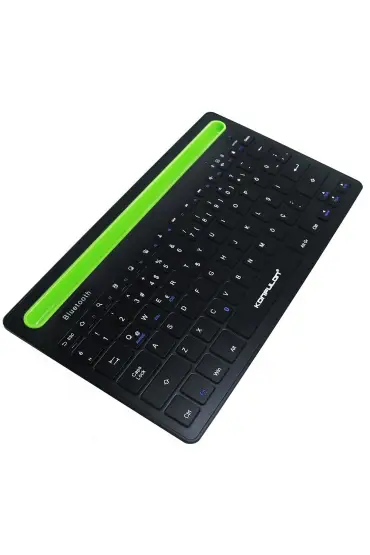  V4 Bluetooth 5.0 Standlı Türkçe Q Klavye - Ürün Rengi : Siyah