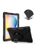  Samsung Galaxy P610 Tab S6 Lite 10.4 Kılıf Amazing Tablet Kapak - Ürün Rengi : Siyah