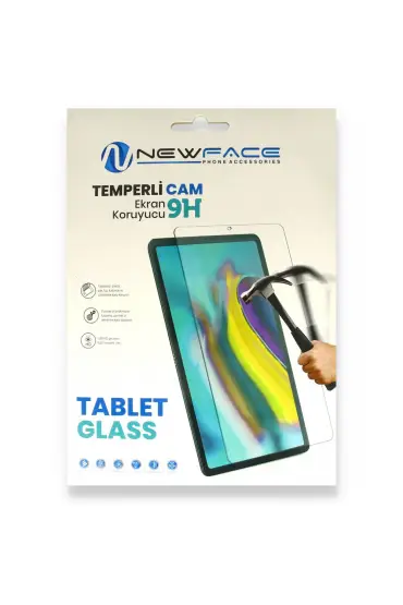  Universal 6.8 Tablet Cam Ekran Koruyucu - Ürün Rengi : Şeffaf