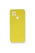  Oppo A15 Kılıf Nano İçi Kadife  Silikon - Ürün Rengi : Sarı