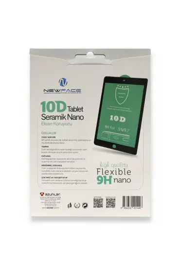  İpad 3 9.7 Tablet 10d Seramik Nano - Ürün Rengi : Siyah