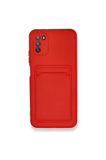  Xiaomi Pocophone M3 Kılıf Kelvin Kartvizitli Silikon - Ürün Rengi : Lacivert