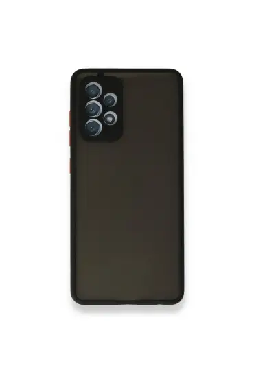  Samsung Galaxy A52 Kılıf Montreal Silikon Kapak - Ürün Rengi : Siyah