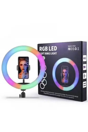  Mj20 Selfie Işığı Tripodlu - Ürün Rengi : Siyah