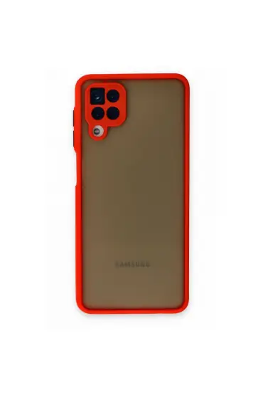  Samsung Galaxy M12 Kılıf Montreal Silikon Kapak - Ürün Rengi : Kırmızı