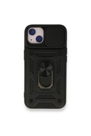  İphone 13 Kılıf Pars Lens Yüzüklü Silikon - Ürün Rengi : Lacivert