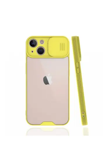  İphone 13 Mini Kılıf Platin Kamera Koruma Silikon - Ürün Rengi : Lila