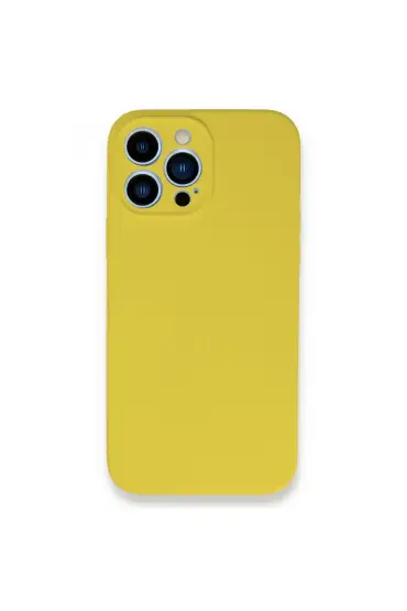  İphone 13 Pro Kılıf Lansman Legant Silikon - Ürün Rengi : Turuncu