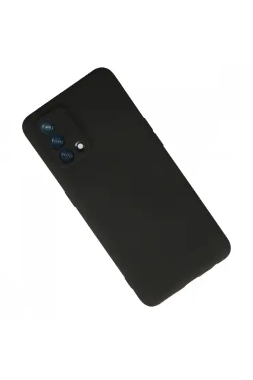  Oppo A74 4g Kılıf First Silikon - Ürün Rengi : Siyah