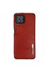  Samsung Galaxy M22 Kılıf Loop Deri Silikon - Ürün Rengi : Kırmızı