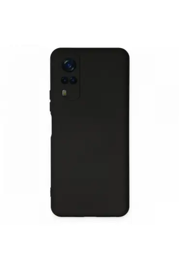  Vivo Y51a Kılıf Nano İçi Kadife  Silikon - Ürün Rengi : Siyah