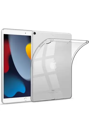  İpad 10.2 (7.nesil) Kılıf Tablet  Silikon - Ürün Rengi : Şeffaf