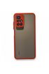  Xiaomi Redmi 10 Kılıf Montreal Silikon Kapak - Ürün Rengi : Kırmızı