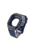  Apple Watch 45mm Kr402 Metal Kasa Silikon Kordon - Ürün Rengi : Gümüş