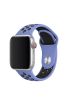  Apple Watch 45mm Spor Delikli Kordon - Ürün Rengi : Siyah-Koyu Pembe