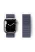  Apple Watch 42mm Hasırlı Cırtcırtlı Kordon - Ürün Rengi : Lacivert