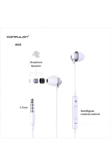  İn20 Kulak İçi Kulaklık - Ürün Rengi : Beyaz