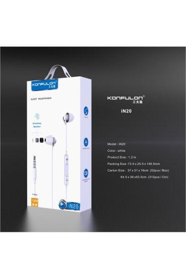  İn20 Kulak İçi Kulaklık - Ürün Rengi : Beyaz