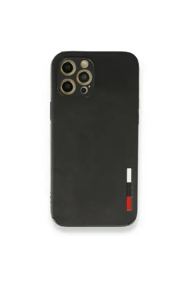  İphone 12 Pro Max Kılıf Loop Deri Silikon - Ürün Rengi : Lacivert