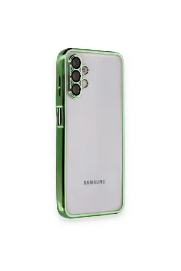  Samsung Galaxy A04s Kılıf Razer Lensli Silikon - Ürün Rengi : Açık Mavi