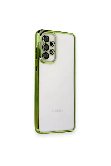  Samsung Galaxy A73 5g Kılıf Razer Lensli Silikon - Ürün Rengi : Mor