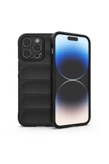  İphone 13 Pro Kılıf Optimum Silikon - Ürün Rengi : Siyah