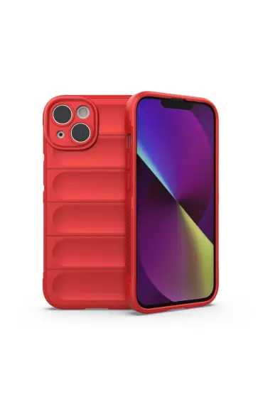  İphone 14 Kılıf Optimum Silikon - Ürün Rengi : Kırmızı