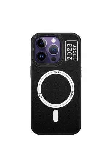  İphone 13 Pro Max Kılıf Hbc-157 Granada Magneticsafe Kapak - Ürün Rengi : Lacivert
