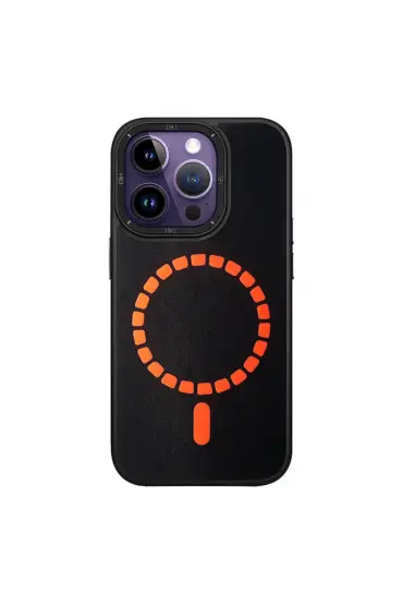  İphone 14 Pro Max Kılıf Hbc-156 Forum Magneticsafe Kapak - Ürün Rengi : Siyah
