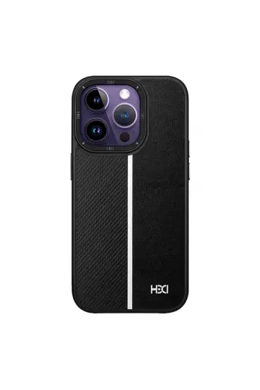  İphone 14 Pro Max Kılıf Hbc-155 Lizbon Kapak - Ürün Rengi : Siyah