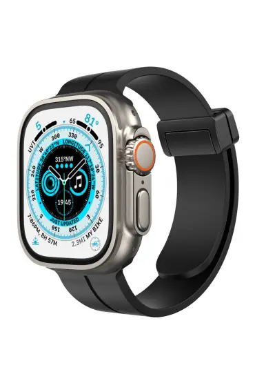  Apple Watch 40mm Kr412 Elegance Stylısh Kordon - Ürün Rengi : Siyah