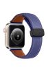  Apple Watch 40mm Kr414 Daks Deri Kordon - Ürün Rengi : Siyah