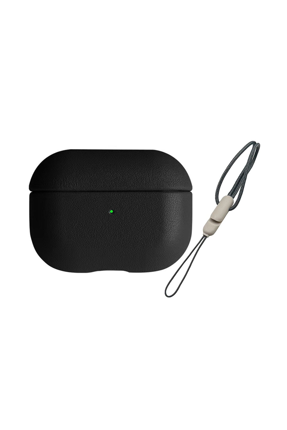Airpods Pro (1.nesil) 405 Deri Kılıf - Ürün Rengi : Mor