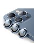  İphone 12 Pro Max Valdez Metal Kamera Lens - Ürün Rengi : Mavi