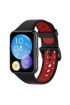  Huawei Watch Fit 2 Spor Delikli Kordon - Ürün Rengi : Siyah-Kırmızı