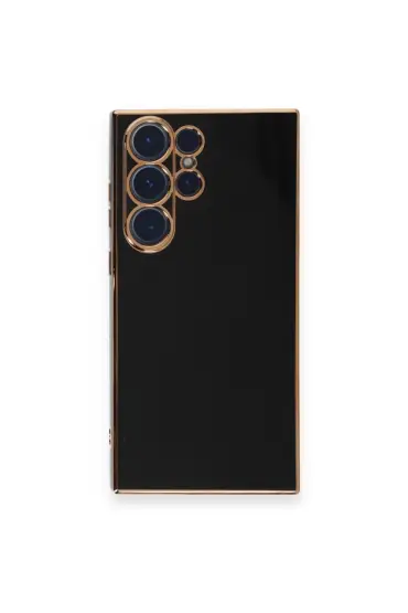  Samsung Galaxy S23 Ultra Kılıf Volet Silikon - Ürün Rengi : Siyah