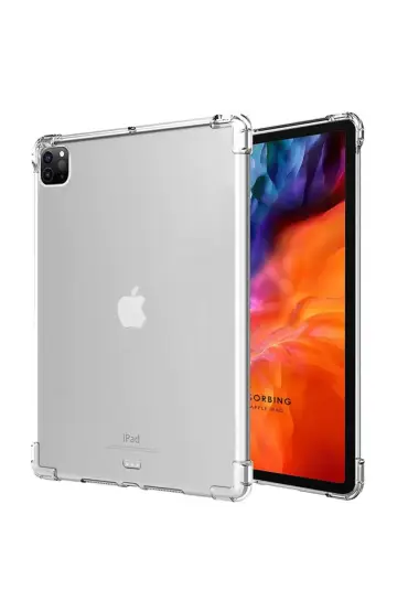  İpad Pro 11 (2021) Kılıf Anti  Tablet Silikon - Ürün Rengi : Şeffaf